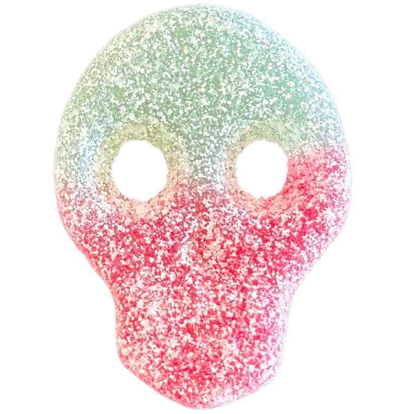 Sour Watermelon Skulls