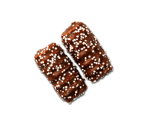 Chocolate Covered Foam Sprinkle Loaves/Logs 1.2 kg / 2.7 kg Bulk Box