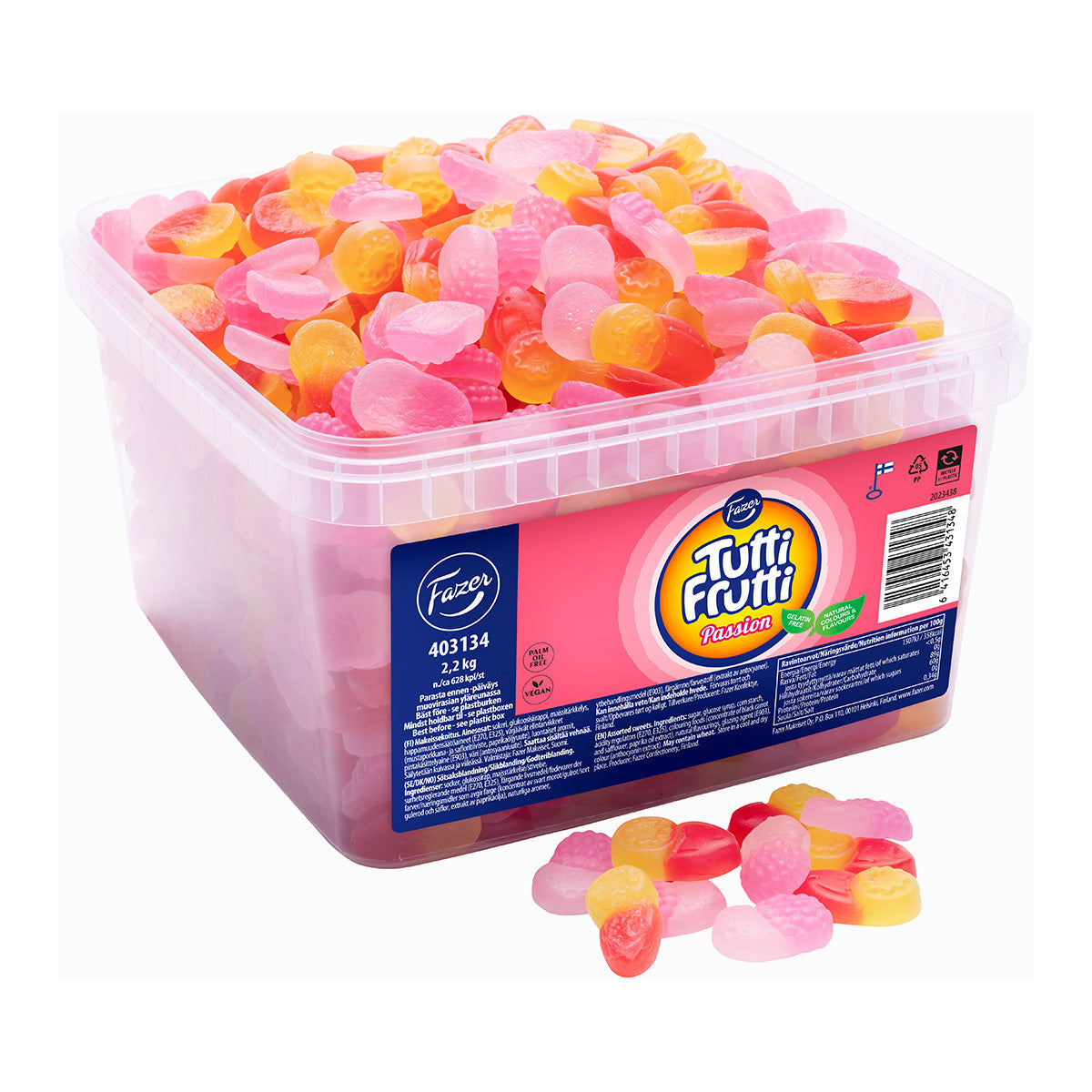 Tutti Frutti Passion 2.2 kg | 4.85 lbs Bulk Box
