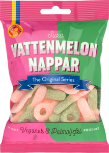 Sour Vegan Watermelon Pacificers 18 Bags of 80 Grams