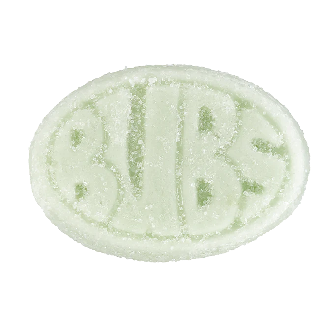 Bubs Sour Fruity Pear Mini 2,6 kg | 5,73 lbs Bulk Box