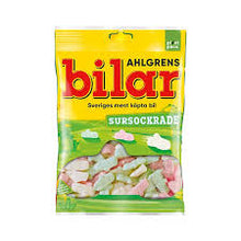 Ahlgrens Bilar Sour Marshmallow Cars 100g 42 Pack Bulk Box