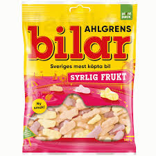 Ahlgrens Bilar Sour Fruit 100g 42 Pack Bulk Box