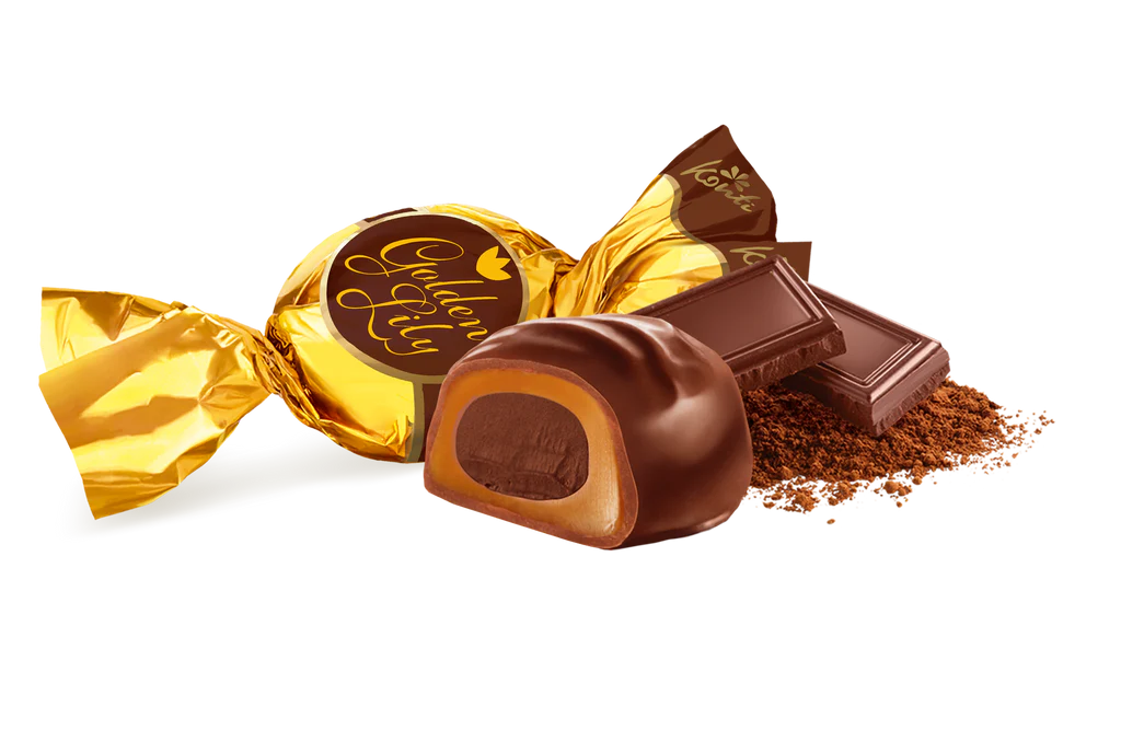 Golden Lily Chocolate 1 kg / 2.2 lbs Bulk Box