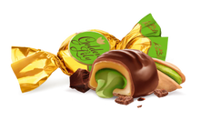 Golden Lily Pistachio Chocolate 1 kg / 2.2 lbs Bulk Box